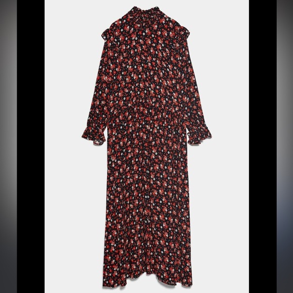 Zara Maxi Floral DRESS (Condition as New) - Picture 6 of 6